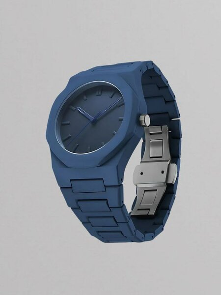 Montre unisexe moderne en silicone