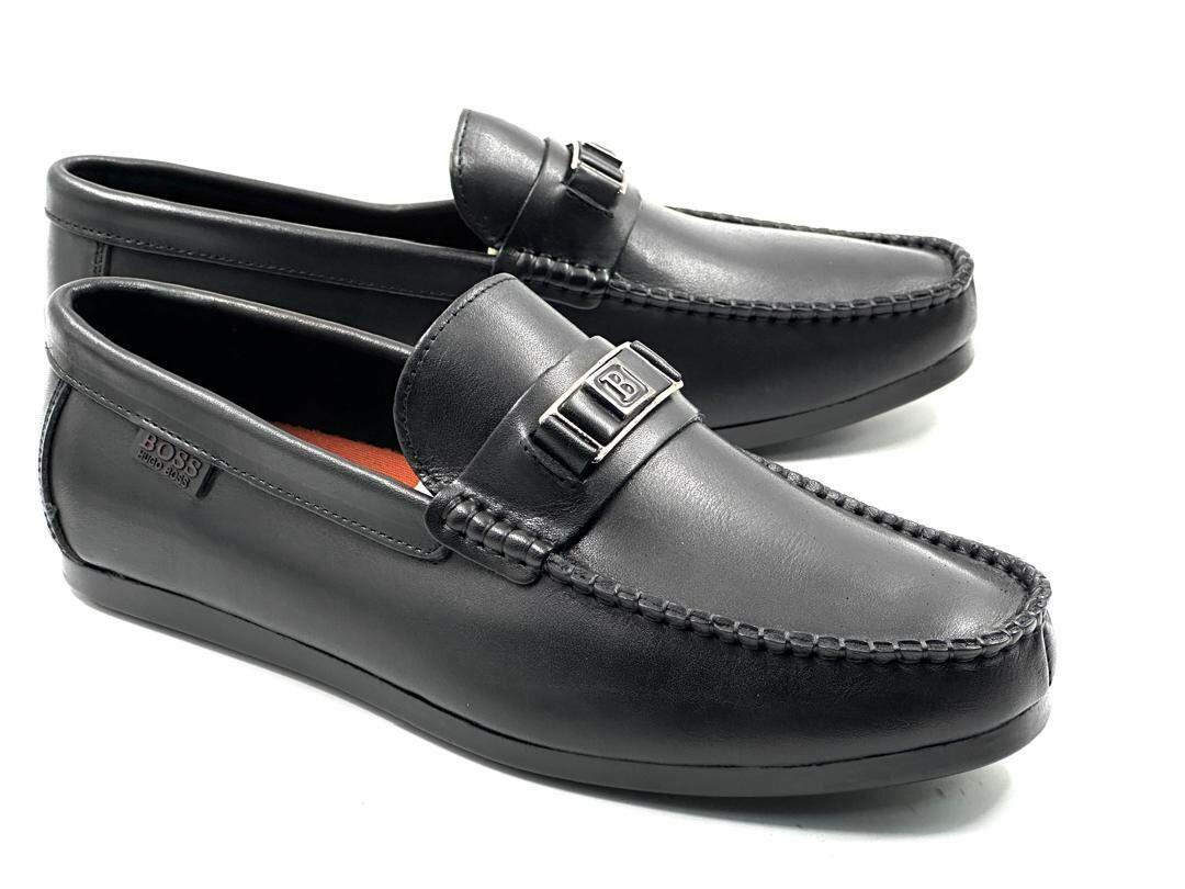 Branded loafers