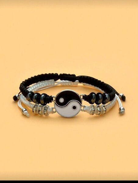 Bracelet Ying Yang Bohème