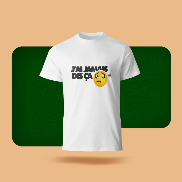 T-shirt humour personnalisable