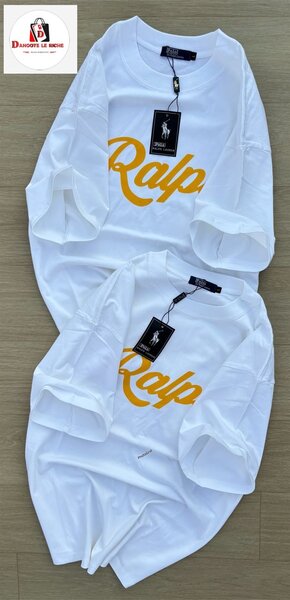 T-shirts blancs "Ralph"