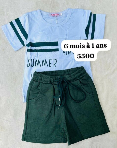 Ensemble Été Enfant