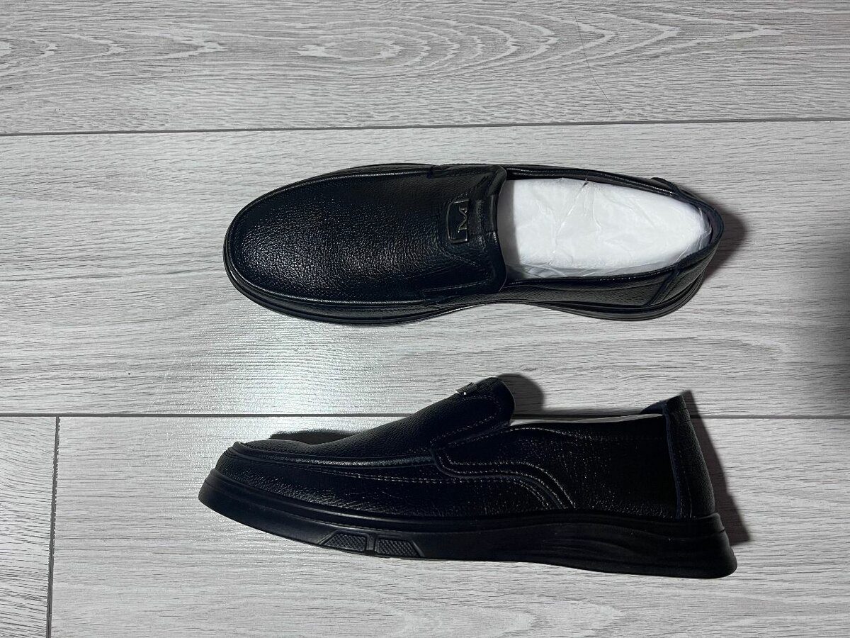 Туфли черные мужские