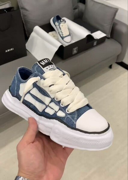 Sneakers en denim élégants
