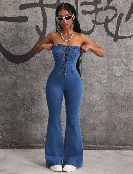 Jeans jumpsuit