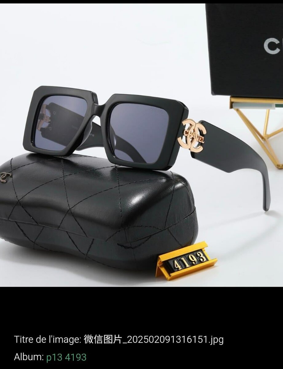 Lunettes de soleil élégantes