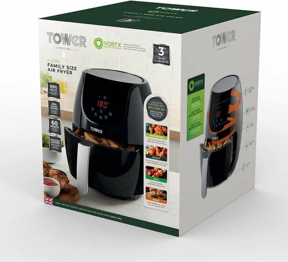 Tower vortex 4 litres air fryer in box