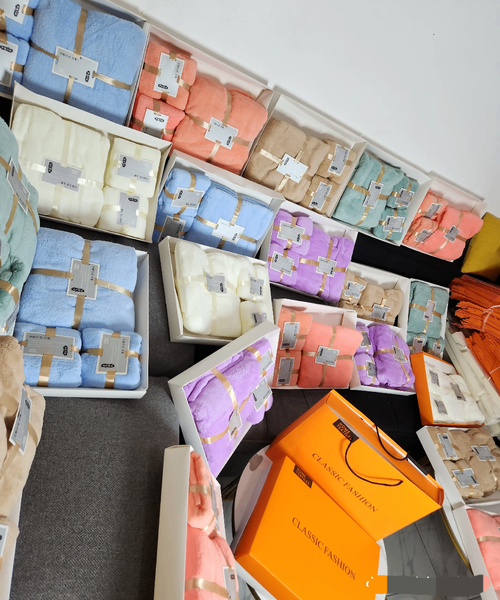 Ensemble de Serviettes Douces