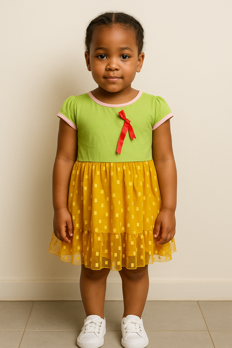 Robe enfant colorée été