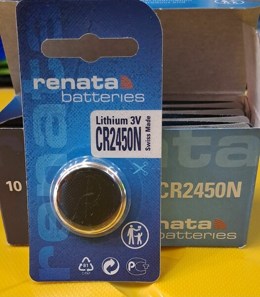 Renata CR2450N 3V Lithium Battery