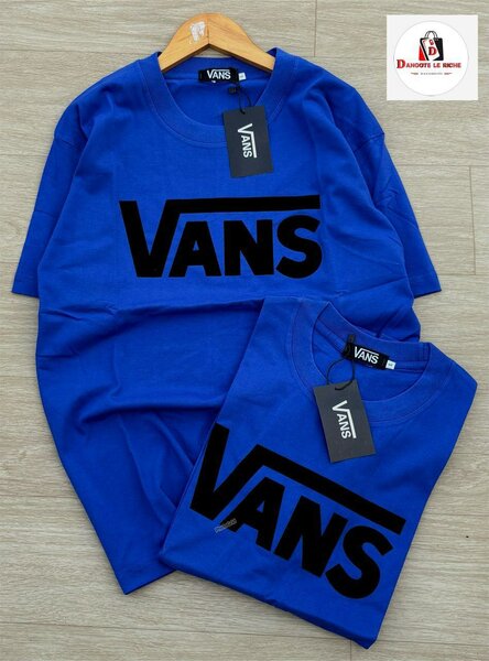 T-shirt Vans bleu unisexe