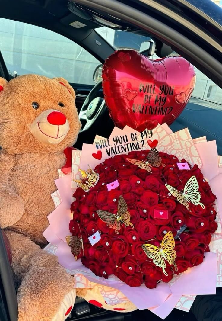 Bouquet de roses luxueux