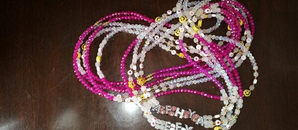 Customized waist beads