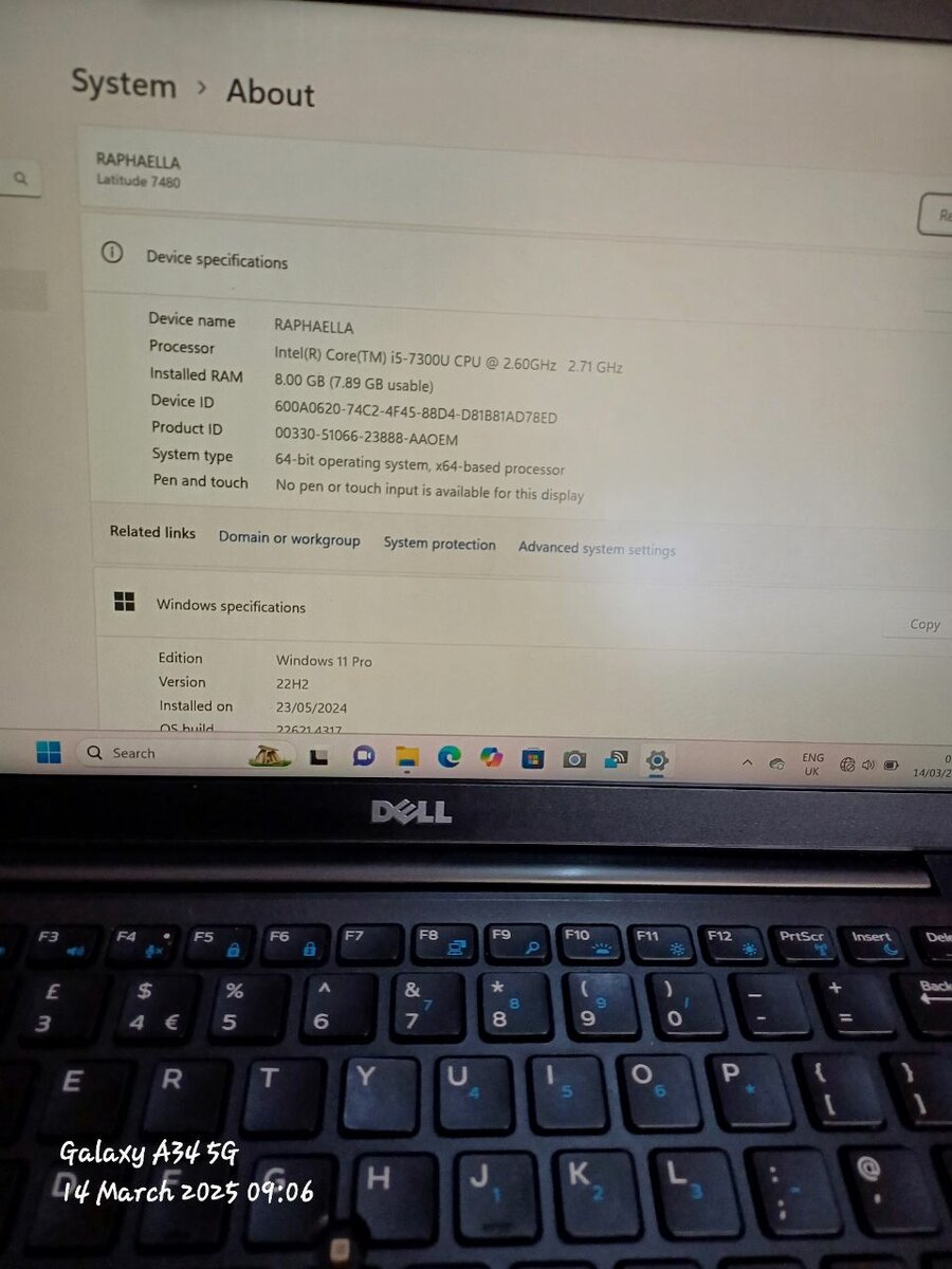 Dell latitude 7480