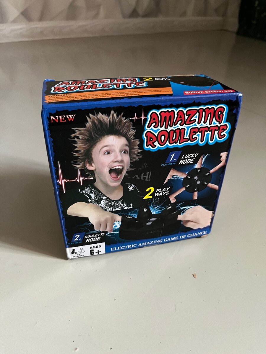 НАСТОЛЬНАЯ ИГРА «ШОКОВАЯ РУЛЕТКА»