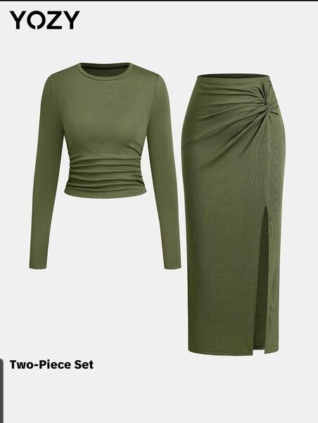 Ensemble deux pièces chic pour femme