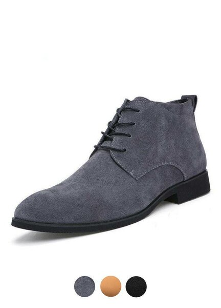 Bottines chukka en daim hommes
