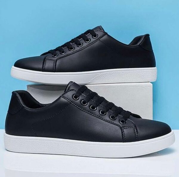 Baskets similicuir élégantes