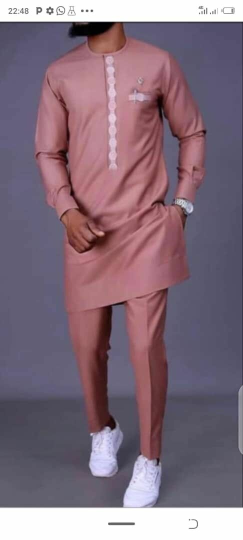 Ensemble tunique homme élégant