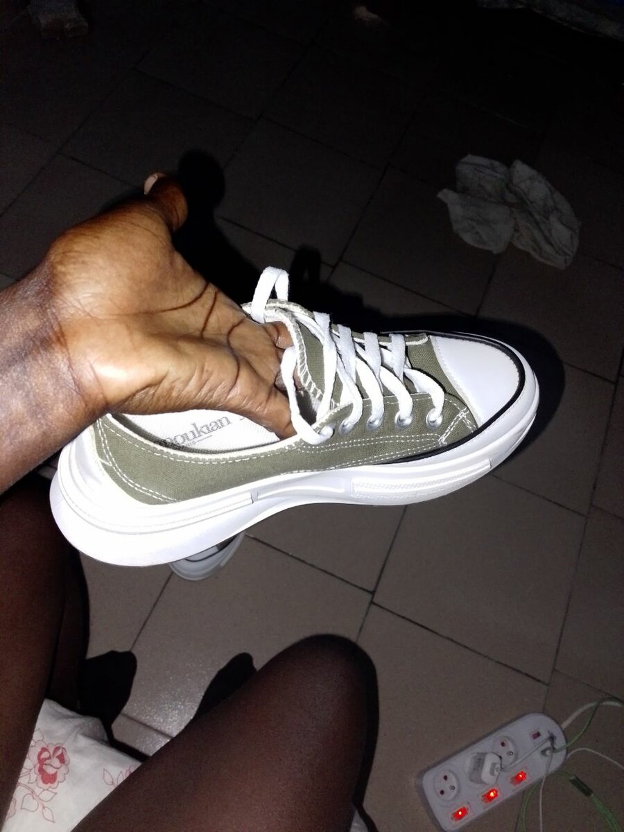 Chaussures Basses Vertes Unisexes