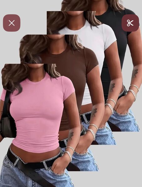 T-shirt ajusté pour femme