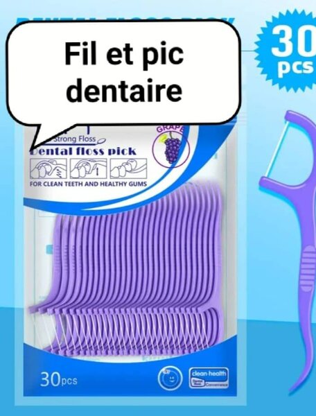 Mint Scent Dental Floss Picks