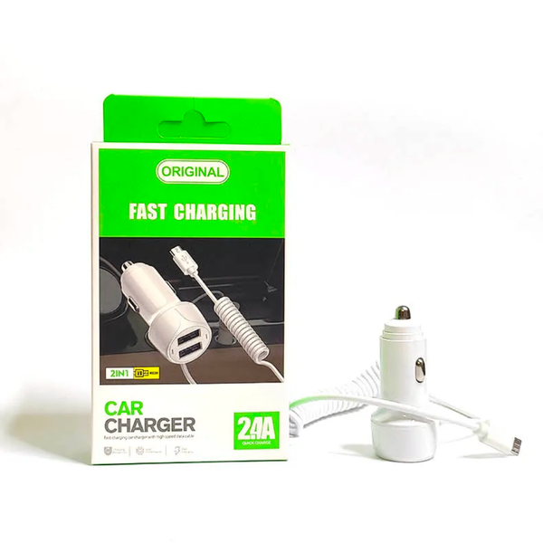 Chargeur de voiture USB double 5V-4.5A