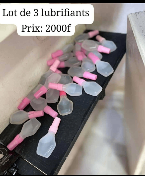 Lot de lubrifiants intime