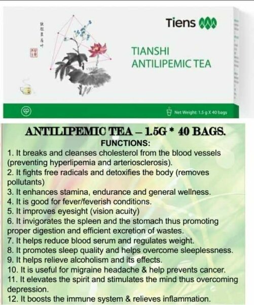 Antilipemic Tea