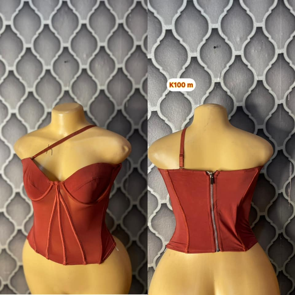 Beautiful thrifted corset tops and tops 