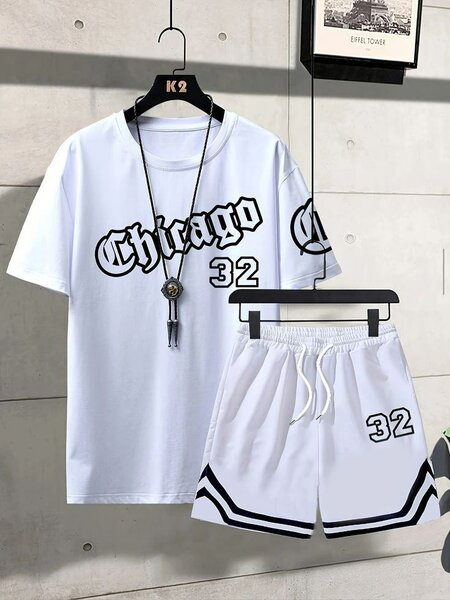 Ensemble homme T-shirt et short Chicago