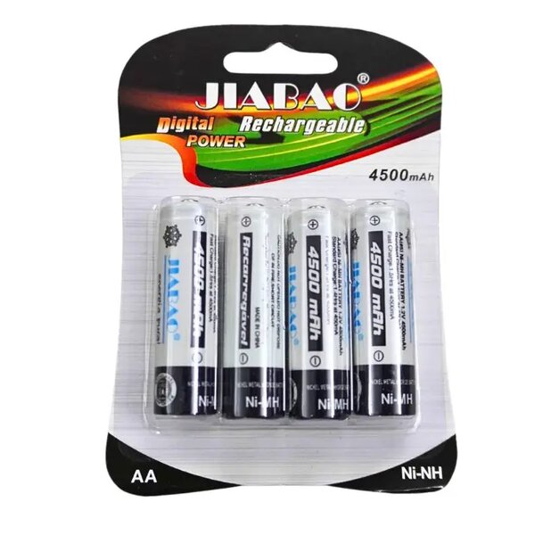 Piles Rechargeables AA 4500mAh
