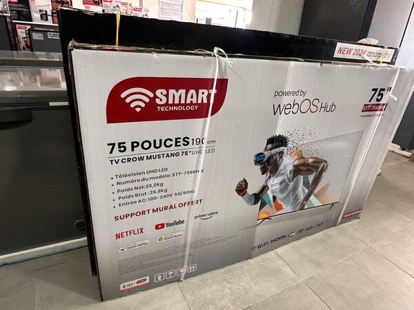 Smart TV 75 pouces QLED 2025