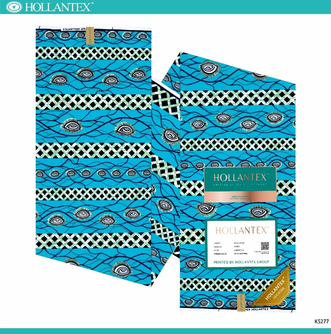 Tissu Wax Africain Coloré