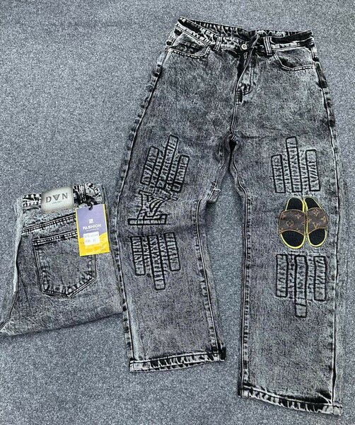 Design baggy jeans for men