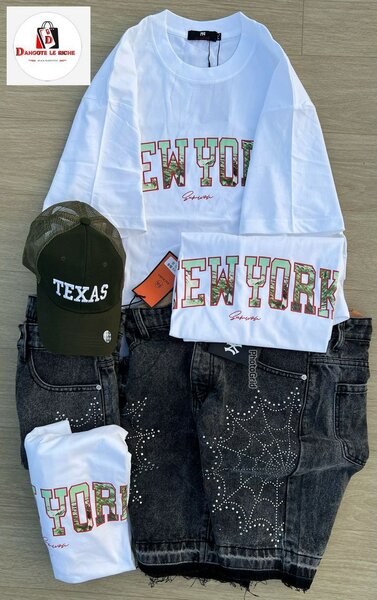 Ensemble T-shirt et Short New York