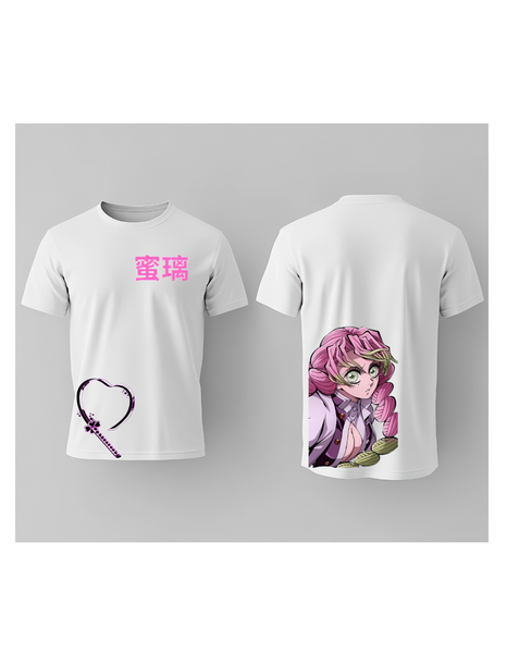 T-shirt animé unisexe imprimé