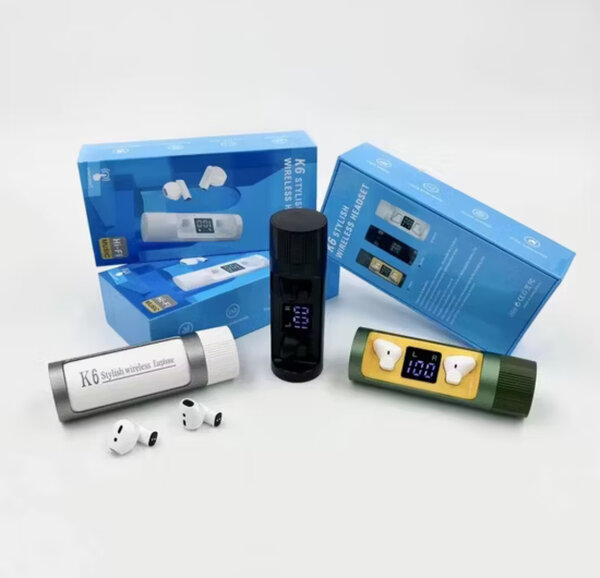 Écouteurs sans fil K6 élégants