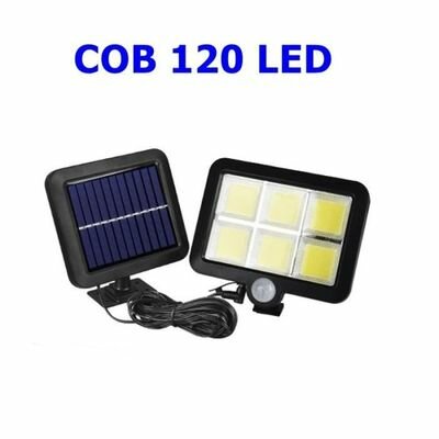 Lampadaire extérieur, lampe solaire a 56 LED