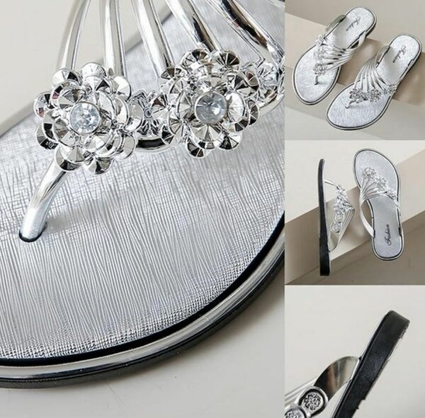 Women Sandals Floral Lady Slippers