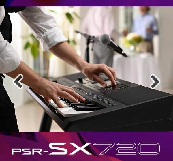 Clavier Arrangeur Yamaha PSR-SX720