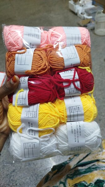 Laine coton 25gram 5 plis