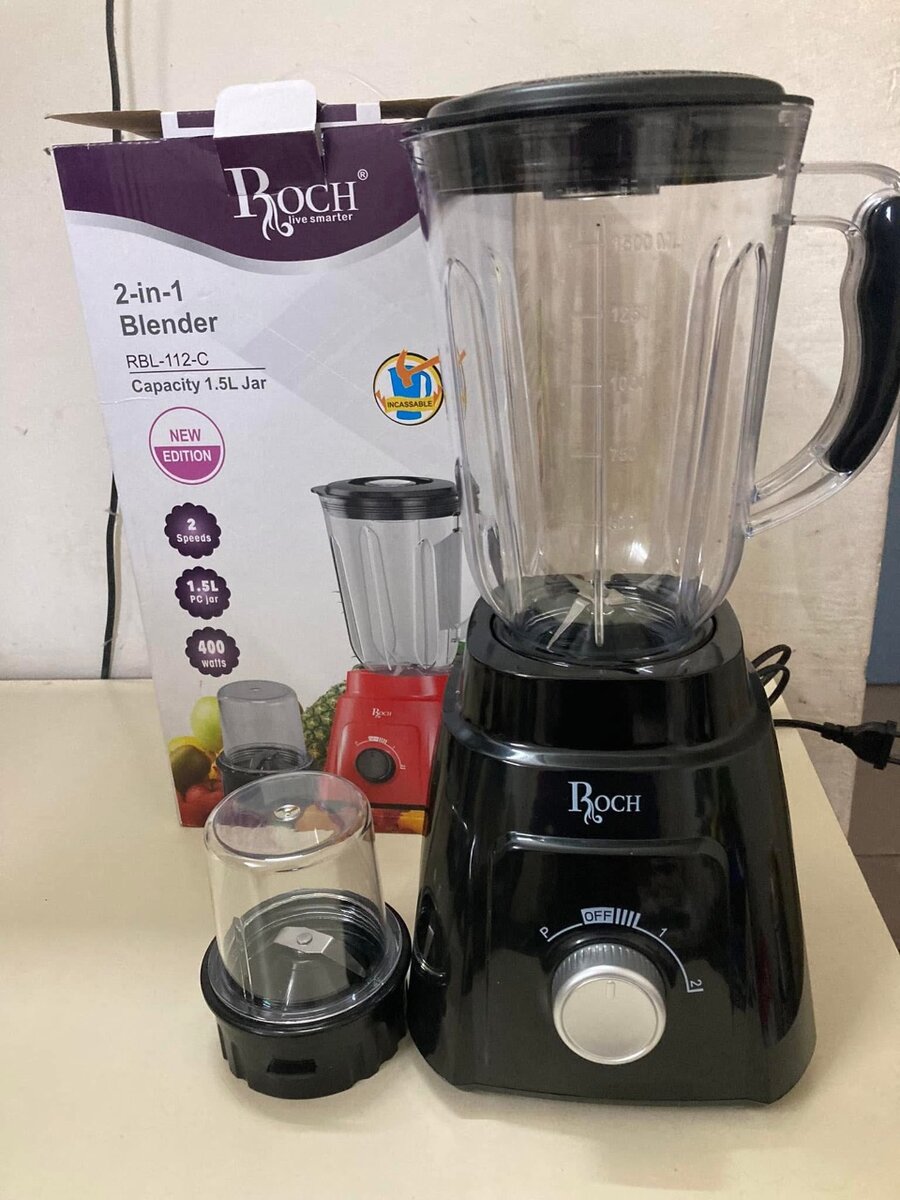 Blender mixeur 2-en-1 puissant