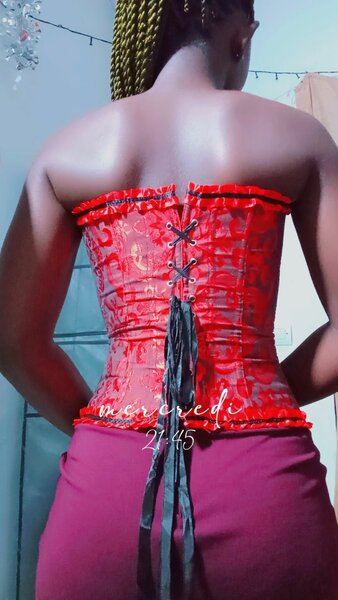 Corset Bustier Rouge Femme