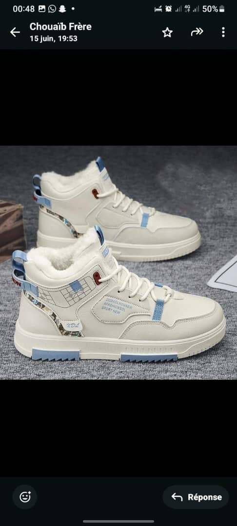 Baskets Hautes Hiver Hommes