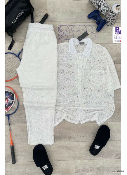 Pyjama en dentelle élégante