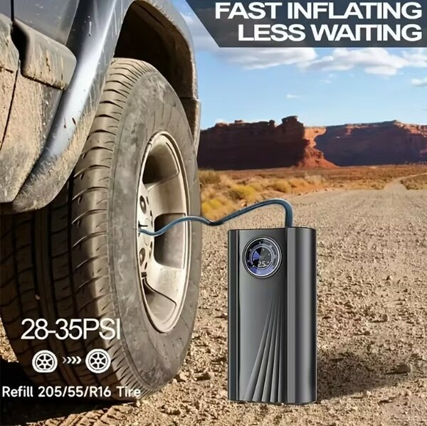 Mini compresseur d'air portable numérique