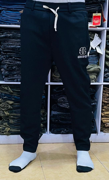 baggy pants dark blue