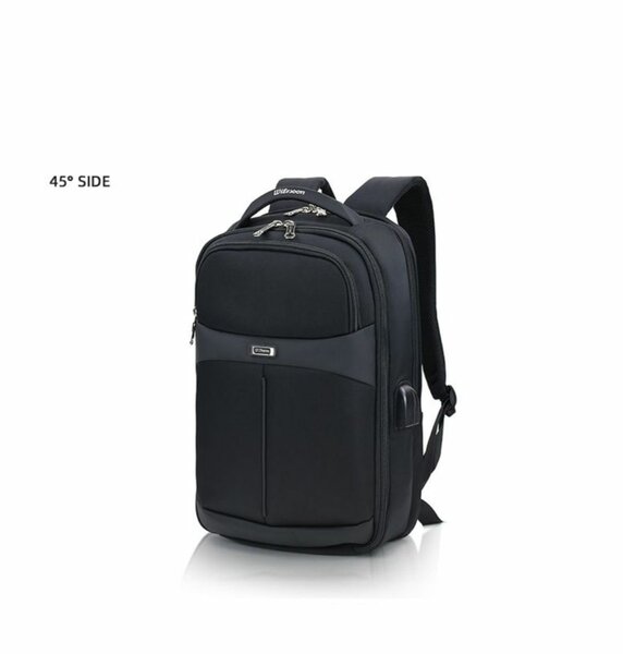 Sac à dos polyvalent noir élégant