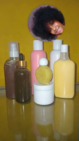 Ensemble de soins capillaires naturels